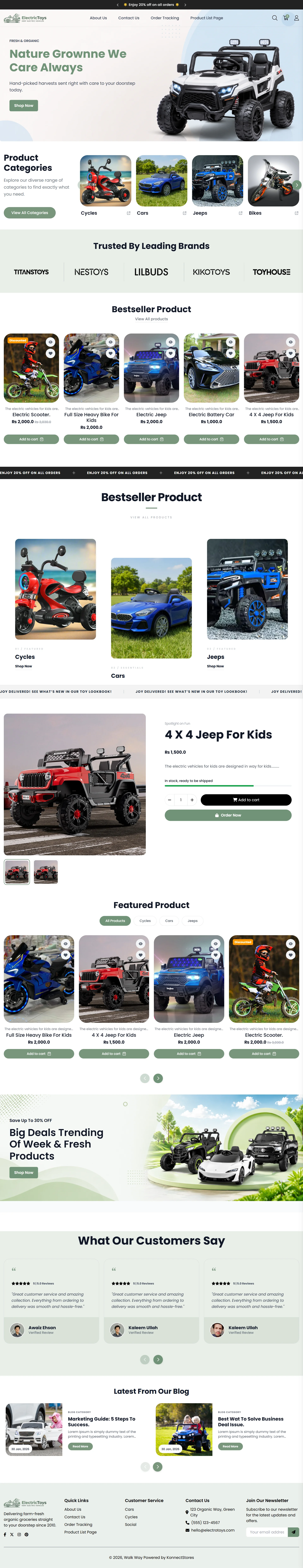 Electrotoys Template