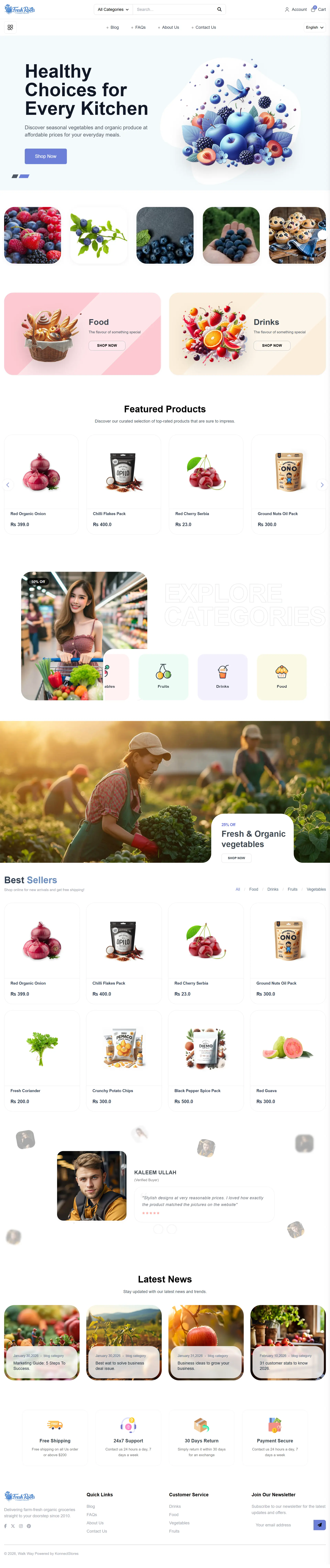 Freshroots Template