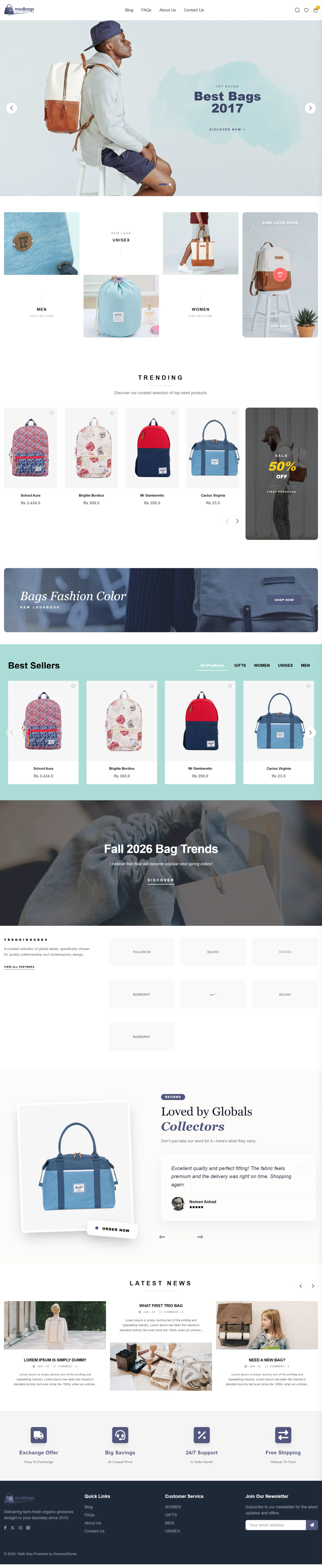 Modbags Template