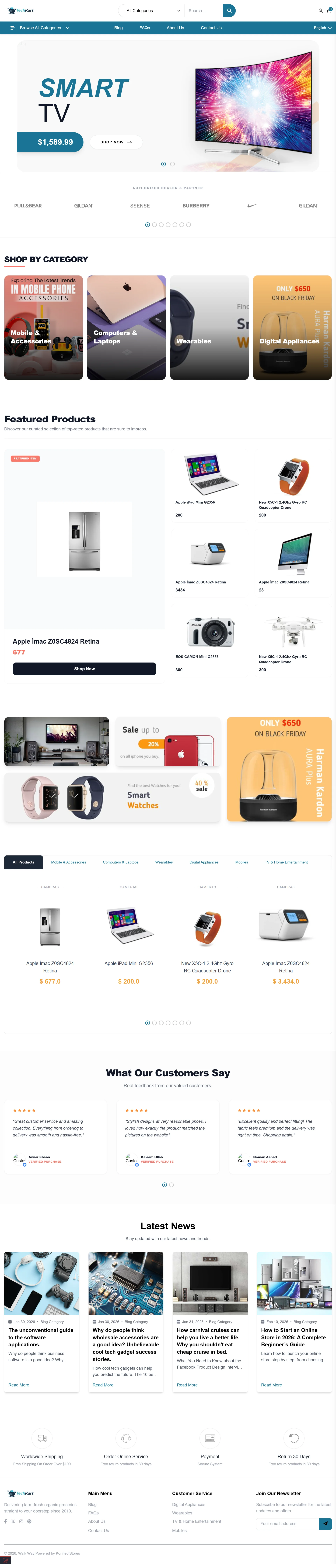 Techkart Template
